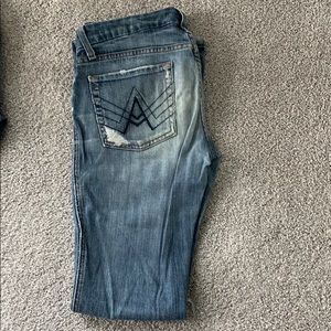 Seven for All Mankind “A Pocket” boot cut jean 28